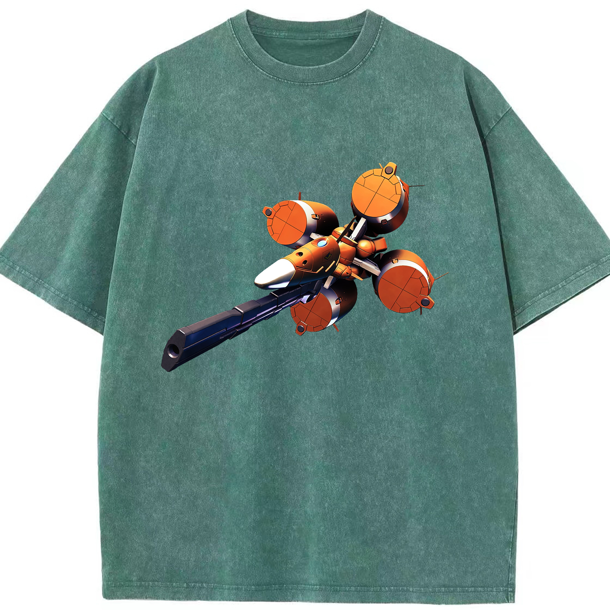 （画像用） 機動戦士ガンダム Mobile Suit Gundam 綿100% ヴィンテージ風 半袖Tシャツ（フロントプリント）